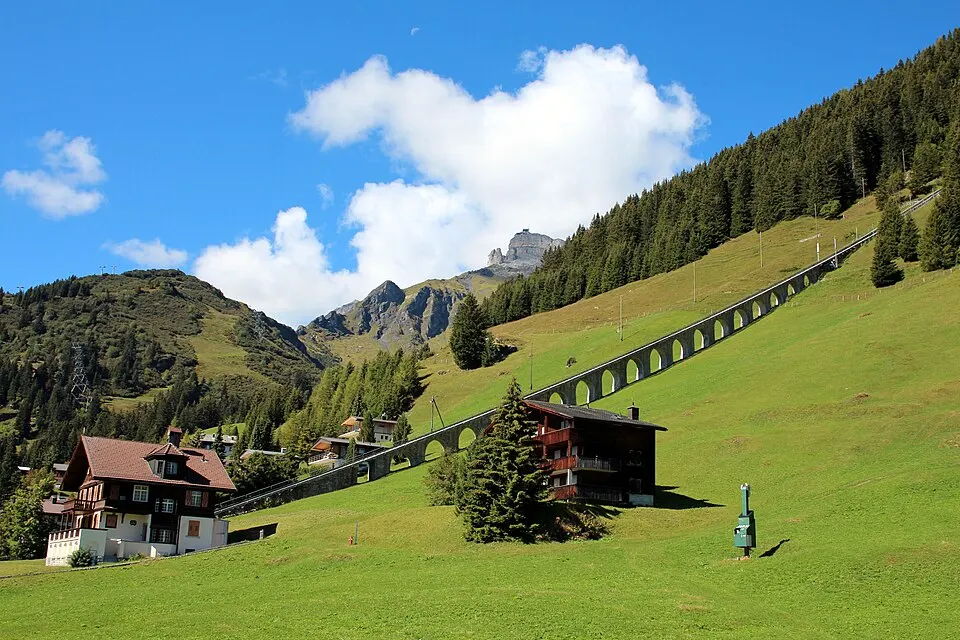 Allmendhubel funicular — Allmendhubelbahn Funicular Murren