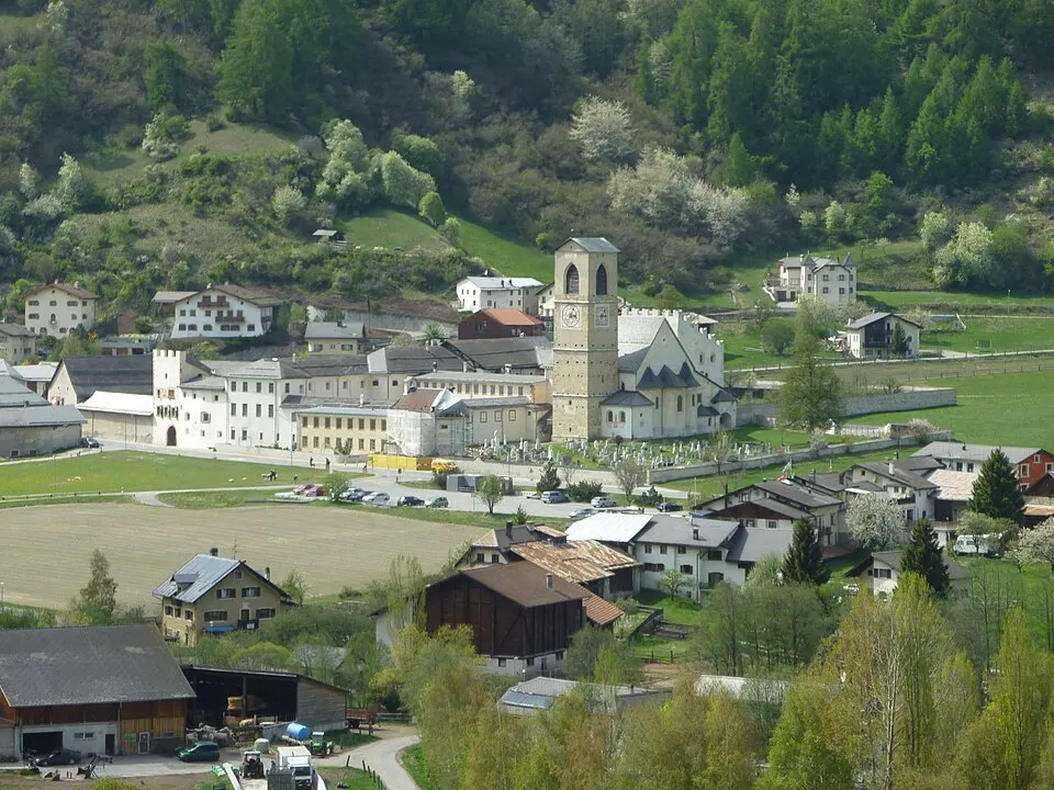 Benedictine Convent of St John at Müstair — Kloster Müstair April11