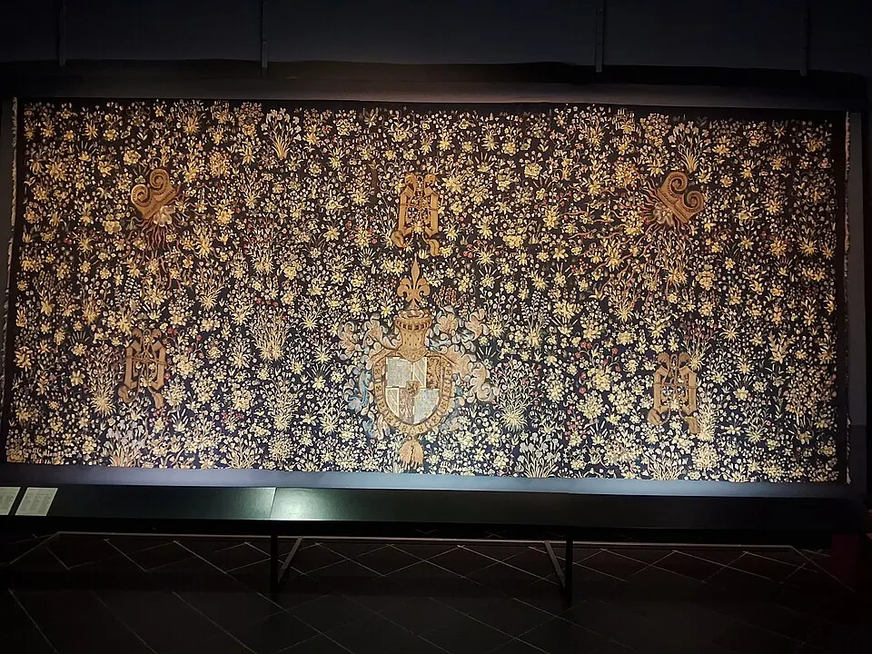 SW45 B 62 Bern Historical Museum Millefleur Tapestry