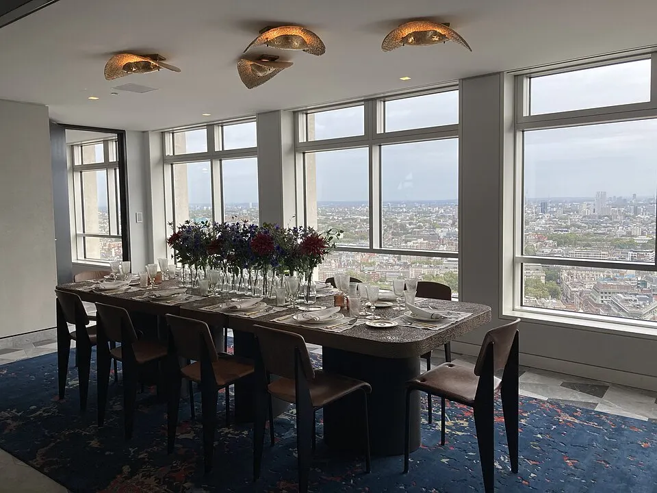 Centric Dining — Dining room in Centre Point penthouse