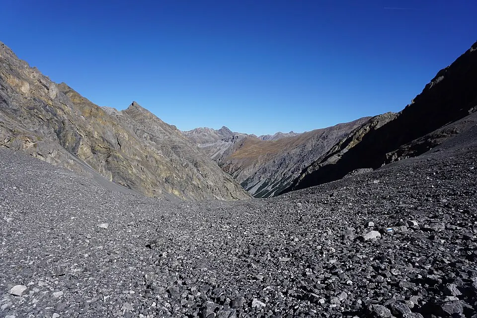Zwischen Chamanna Cluozza und Fuorcla Val Sassa