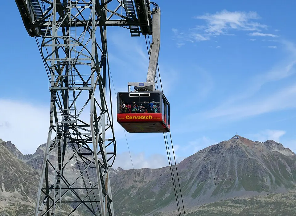 Corvatsch cable car