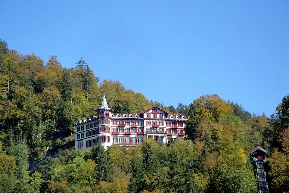 Giessbach funicular — Grandhotel Giessbach DSC06252