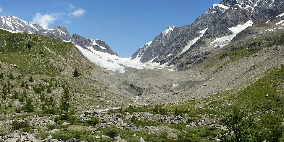 Langgletscher in Lötschental