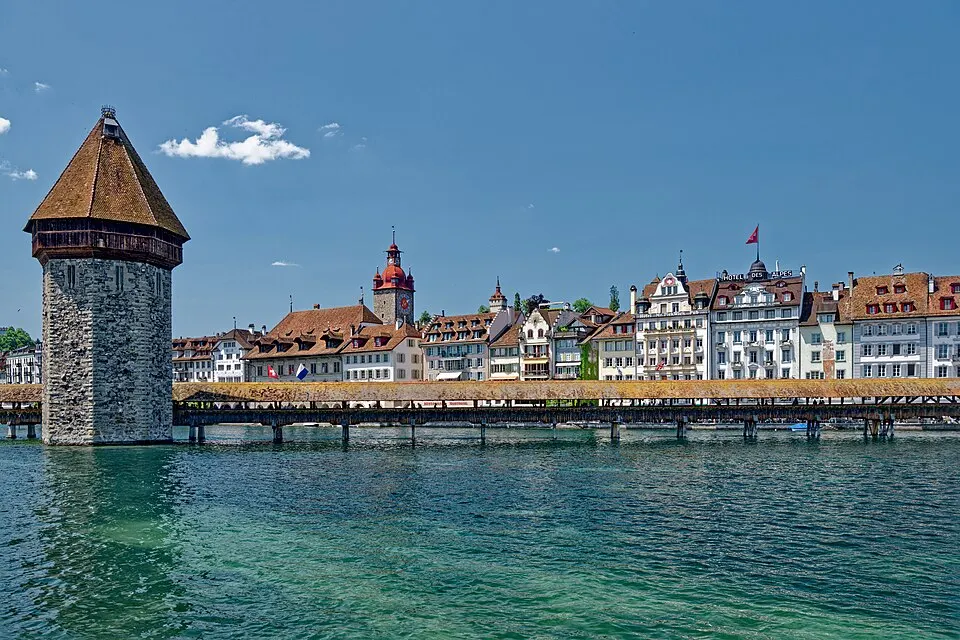 Lucerne — Kapellbrücke Luzern 20230529 0538