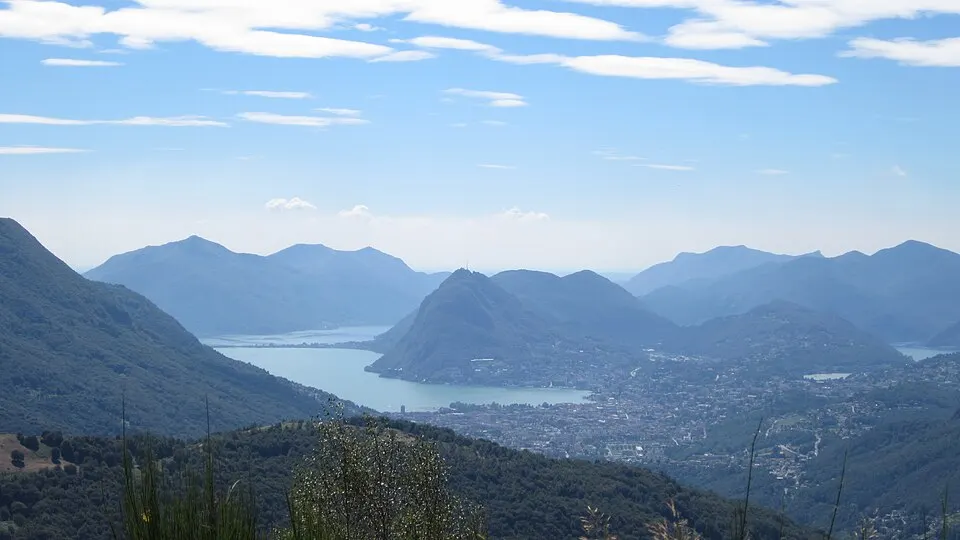 Luganersee und Lugano