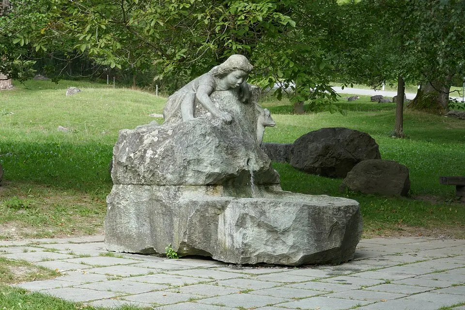 Heidibrunnen in Maienfeld 01