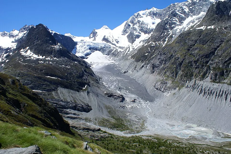 Mont Miné Glacier — Glacier du Mont Miné, Evoléne panoramio