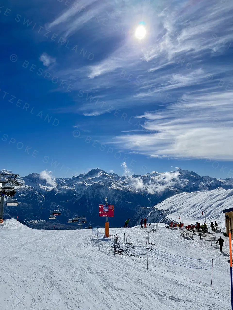 Aletsch Arena — Lifts and peaks above Bettmeralp