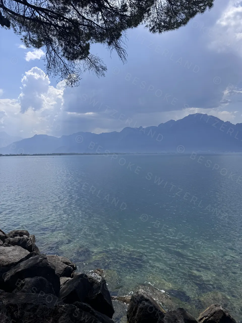 The shore at Montreux