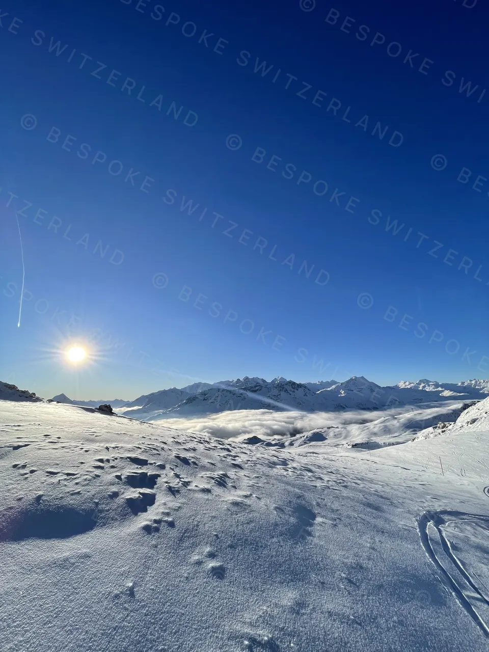 St. Moritz — First tracks under the Piz Nair sun