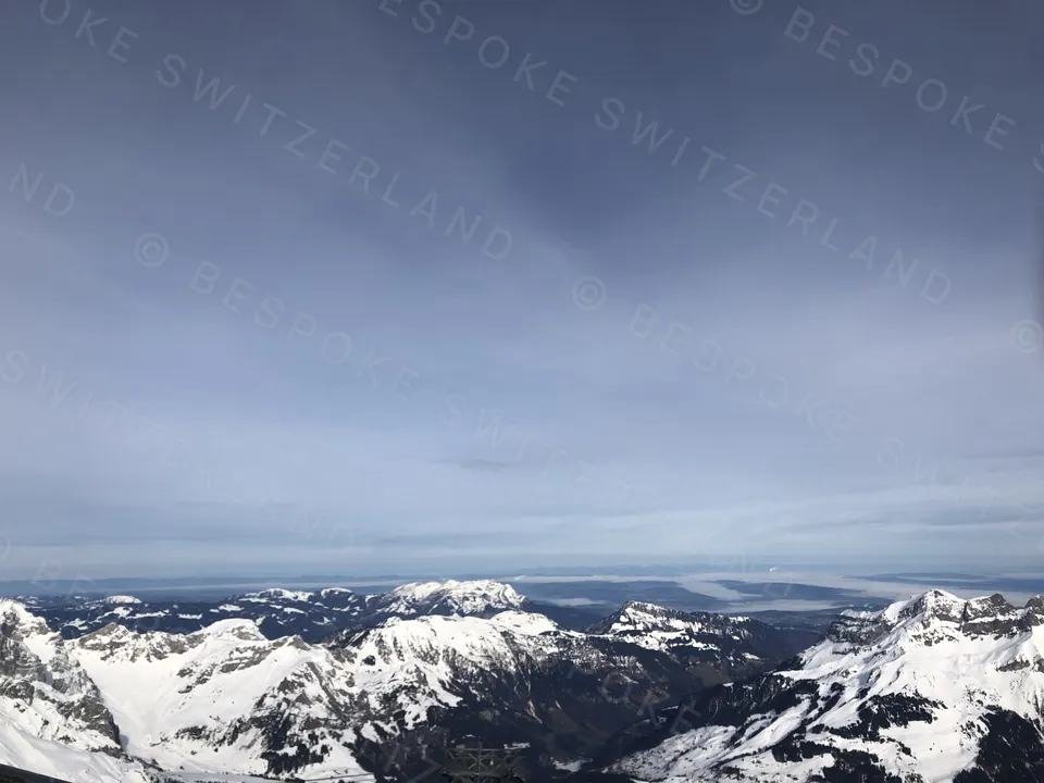 Titlis Rotair — Summit view from Titlis