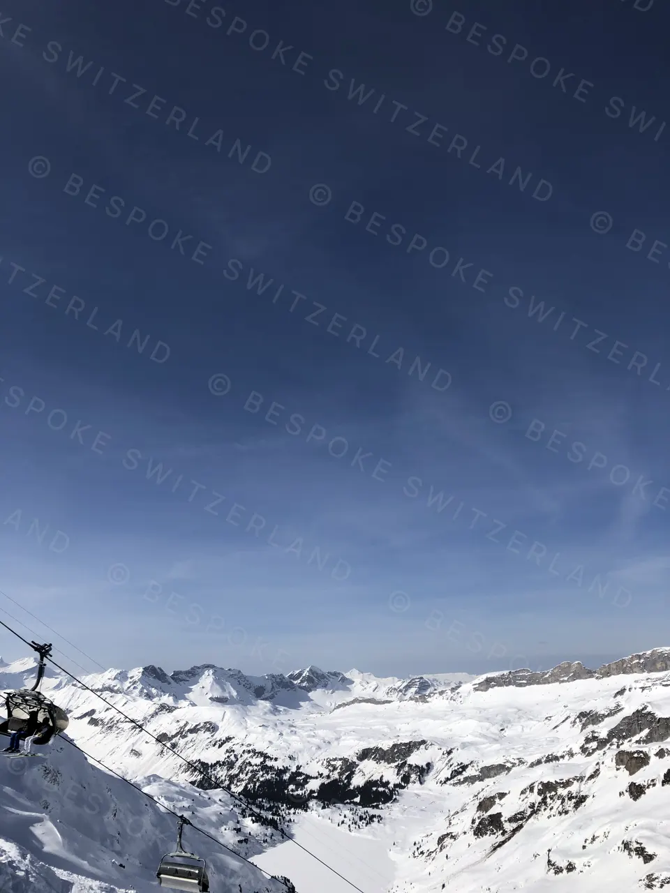 Titlis Rotair — Chairlift above Trübsee