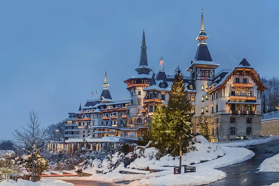 CH.ZH.Zurich Hotel The Dolder Grand 3x2 R 15K