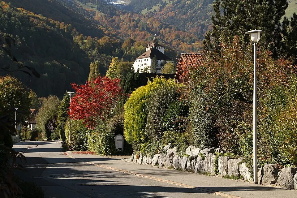 Werdenberg Castle. View from East 005