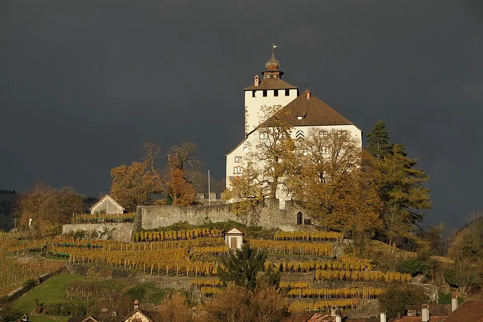 Werdenberg Castle. View from South East 052