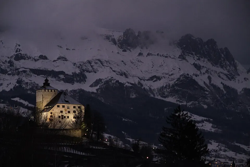 Werdenberg Castle. View from South West 015