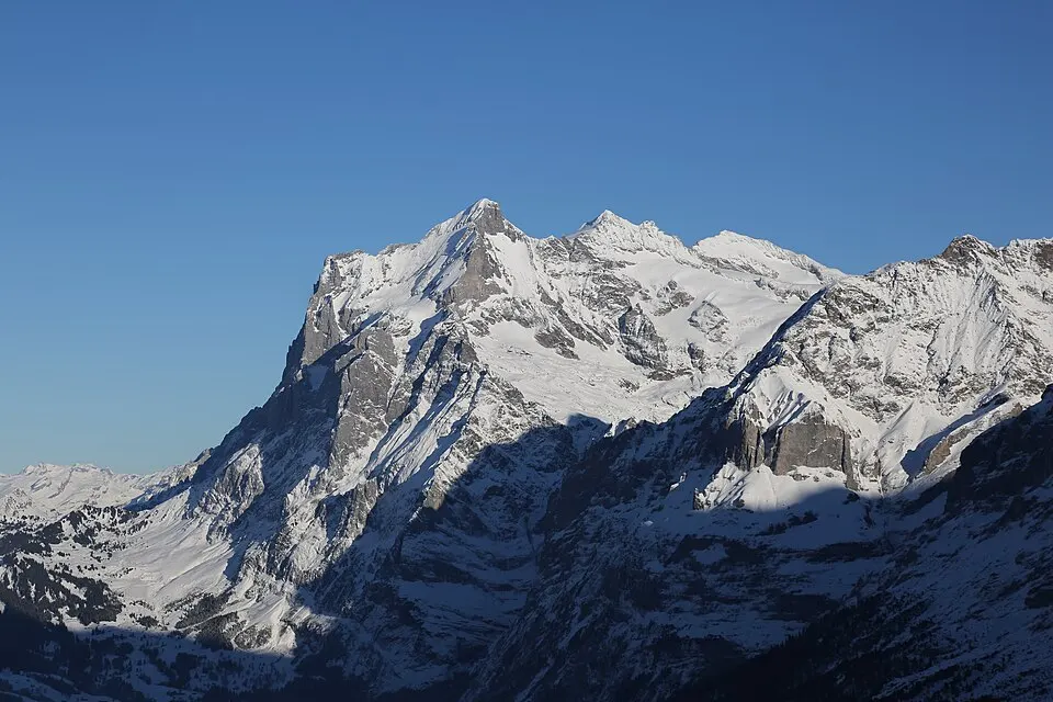 (Close up) Wetterhorn from Kleine Scheidegg