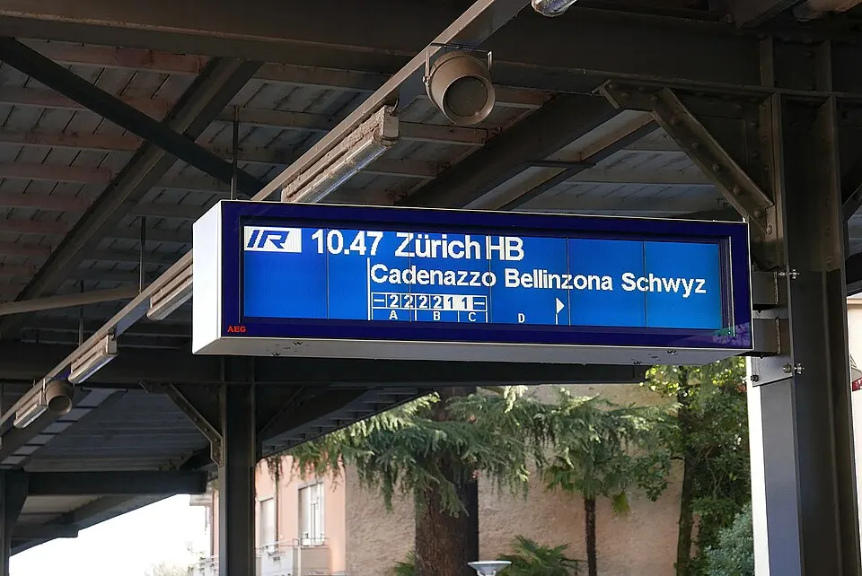2 Indicatore IR2422 Wilhelm Tell Express Lo Zue LOcarno 101216
