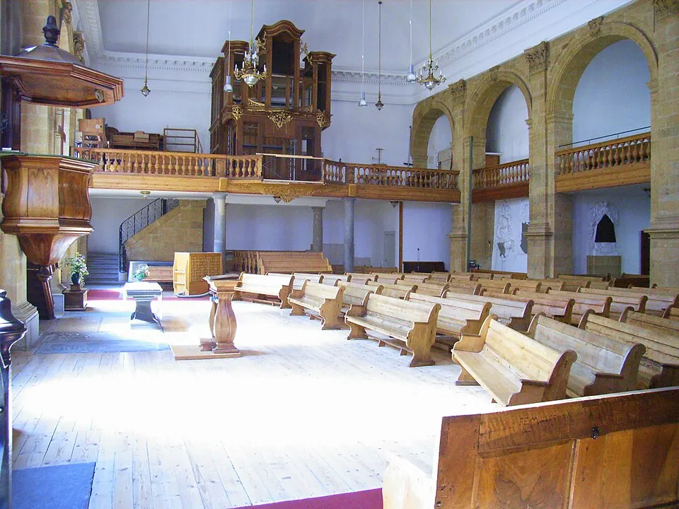 Yverdon-les-Bains — Yverdon, church notre dame ch